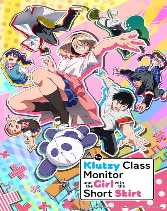 The Klutzy Class Monitor and the Girl with the Short Skirt