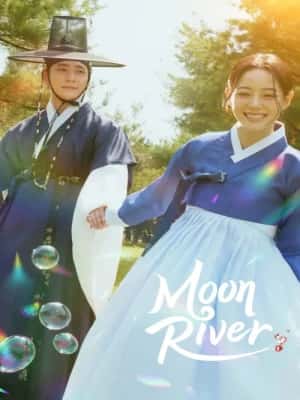 The Moon Flows Through the River