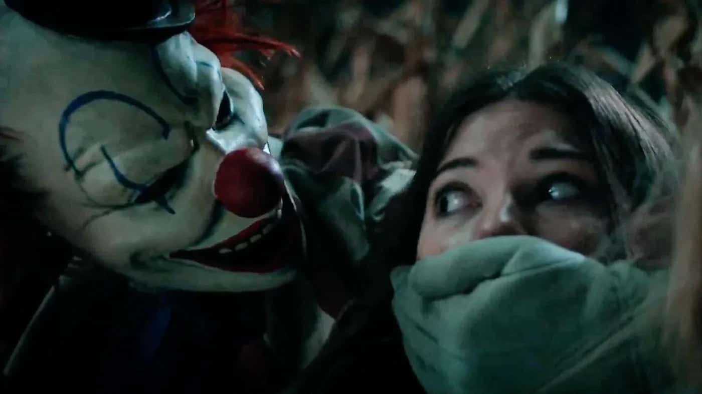 Clown in a Cornfield